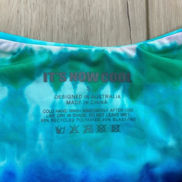 It’s Now Cool 90's Eco Pant Bikini Bottom in Aquadisiac Size S - Picture 5 of 6